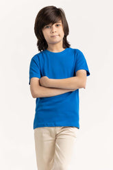 Toddler Boy Blue T-Shirt 231-513-001 G